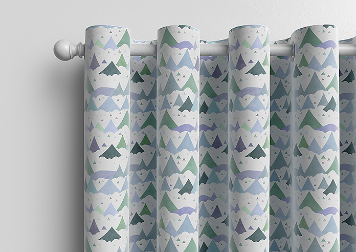 Cloudy Peaks, Icicle - Made to Measure Curtains - Image 12